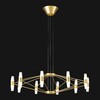 Миниатюра фото подвесная люстра lussole hopkins lsp-7409 | 220svet.ru