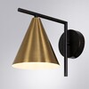Миниатюра фото бра arte lamp jacob a7029ap-1bk | 220svet.ru