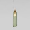 Миниатюра фото подвесной светильник eurosvet 50252/1 зеленый | 220svet.ru