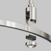 Миниатюра фото шинопровод магнитный накладной/подвесной maytoni busbar trunkings flarity trx154-2sr-d1500-pt | 220svet.ru