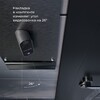 Миниатюра фото умный видеозвонок черный с питанием от сети elektrostandard wi-fi 76106/00 | 220svet.ru