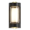 Миниатюра фото уличный настенный светодиодный светильник escada 30006w/01led | 220svet.ru