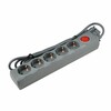 Миниатюра фото cетевой фильтр (ul-00001746) uniel 5гн х 3м с/з s-gsu5-3 grey | 220svet.ru