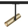 Миниатюра фото трековый светильник maytoni track lamps tr005-1-gu10-bg | 220svet.ru