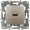 Миниатюра фото розетка hdmi эра 12 12-3114-04 б0027484 | 220svet.ru