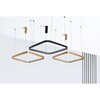 Миниатюра фото подвесной светодиодный светильник italline it013-6031 gold 3000k | 220svet.ru