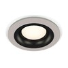 Миниатюра фото комплект встраиваемого светильника ambrella light techno spot xc7623002 sgr/pbk серый песок/черный полированный (c7623, n7011) | 220svet.ru