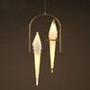 Миниатюра фото подвесной светодиодный светильник imperium loft origami bird 75098-22 | 220svet.ru