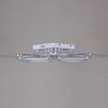 Миниатюра фото потолочная светодиодная люстра reluce 09826-3.3-4+4b wh | 220svet.ru