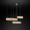 Миниатюра фото подвесная светодиодная люстра inodesign luxury crystal 40.95755 | 220svet.ru