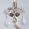 Миниатюра фото бра с хрусталем eurosvet elisha 3281/2 бронза | 220svet.ru
