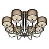 Миниатюра фото потолочная люстра ilamp america 88049/8 cr | 220svet.ru