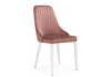 Миниатюра фото стул на металлокаркасе woodville kora dark pink / white 15948 | 220svet.ru