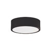Миниатюра фото потолочный светодиодный светильник italline m04-525-125 black 4000k | 220svet.ru