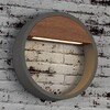 Миниатюра фото уличный настенный светодиодный светильник mantra cycle 6850 | 220svet.ru