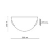 Миниатюра фото настенный светильник sonex quadro 062 | 220svet.ru