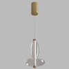 Миниатюра фото подвесной светодиодный светильник crystal lux quasar sp10w led transparent | 220svet.ru