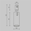Миниатюра фото трековый магнитный светодиодный светильник maytoni focus led flarity led tr144-1-12w3k-w-pt | 220svet.ru