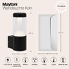Миниатюра фото уличный настенный светодиодный светильник maytoni koln o590wl-l8b4k | 220svet.ru