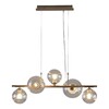 Миниатюра фото подвесная люстра moderli renny v10802-5p | 220svet.ru