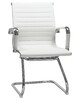 Миниатюра фото офисное кресло для посетителей dobrin cody lmr-102n-n_ch-m_el-white-11434 | 220svet.ru