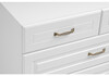 Миниатюра фото комод woodville ливерпуль белый / ясень ваниль 494543 | 220svet.ru