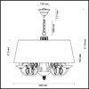 Миниатюра фото подвесная люстра odeon light niagara 3921/4 | 220svet.ru
