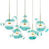 Миниатюра фото подвесной светильник loft it bolle 2027-s5 blue | 220svet.ru