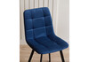 Миниатюра фото стул на металлокаркасе woodville чилли синий / черный 631643 | 220svet.ru