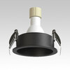 Миниатюра фото встраиваемый светильник elektrostandard tune 25014/01черный | 220svet.ru