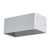 Миниатюра фото настенный светодиодный светильник arte lamp cassetta a1422ap-1gy | 220svet.ru