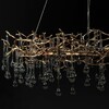 Миниатюра фото подвесная люстра loft it bijout 10068/1000 gb | 220svet.ru