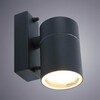 Миниатюра фото уличный настенный светильник arte lamp sonaglio a3302al-1gy | 220svet.ru