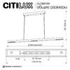 Миниатюра фото подвесной светодиодный светильник citilux edge cl720010n | 220svet.ru