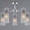 Миниатюра фото потолочная люстра illumico il0761-5csq-25 cr genoa | 220svet.ru