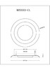 Миниатюра фото потолочный светодиодный светильник myfar ceiling naiad mr9060-cl | 220svet.ru