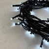 Миниатюра фото гирлянда нить 10м белая 220в, 100 led, провод черный пвх, ip54 ltc pst100-11-2w | 220svet.ru