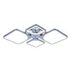 Миниатюра фото потолочная светодиодная люстра escada 10218/4led chrome | 220svet.ru