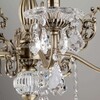 Миниатюра фото подвесная люстра с хрусталем eurosvet elisha 3281/5 бронзовый | 220svet.ru