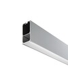 Миниатюра фото профиль накладной для светодиодной ленты led strip alm-3566-s-2m | 220svet.ru