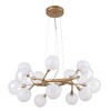 Миниатюра фото подвесная люстра favourite babylon 2515-10p | 220svet.ru