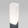 Миниатюра фото уличный светодиодный светильник elektrostandard 1537 techno led серый a052861 | 220svet.ru