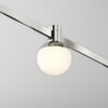 Миниатюра фото трековый магнитный светодиодный светильник maytoni luna flarity tr149-1-5w3k-pt | 220svet.ru