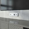 Миниатюра фото тв-розетка оконечная werkel hammer серебряные w1283006 | 220svet.ru