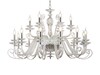 Миниатюра фото подвесная люстра newport 8576+12/c chrome | 220svet.ru