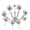 Миниатюра фото подвесная люстра lumion magda 8316/8 хром | 220svet.ru