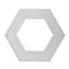 Миниатюра фото подвесной светодиодный cветильник эра hexagon spo-124-w-40k-051 51вт 4000к белый б0050556 | 220svet.ru