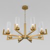 Миниатюра фото подвесная люстра eurosvet 60133/8 латунь | 220svet.ru