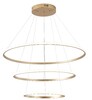 Миниатюра фото подвесная светодиодная люстра zortes ringolight zrs.33325.75c | 220svet.ru