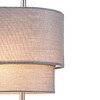 Миниатюра фото подвесной светильник indigo borsa 13024/1p nickel v000438 | 220svet.ru